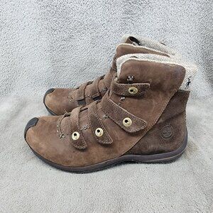 Smartwool x Timberland Shoes Womens Size 6.5 Brown Suede Vibram Ecostep Boots